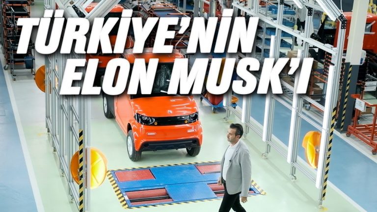 Türkiye’nin İlk Elektrikli Kamyonetini Üretti / 60 Liraya 230 Kilometre Gidiyor