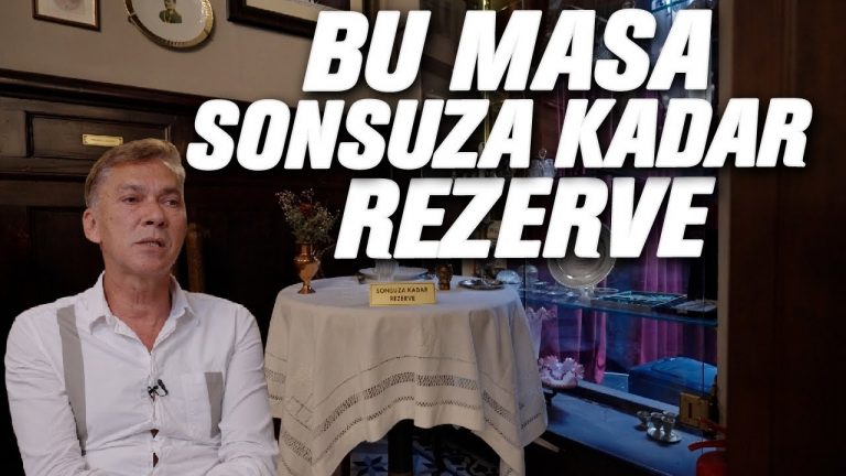 Atatürk’ün Masasına Kimse Oturamıyor | 100 Yıllık Restoran