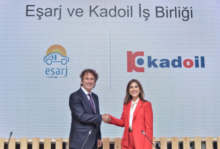 Eşarj ile Kadoil’den 100 adet şarj istasyonu