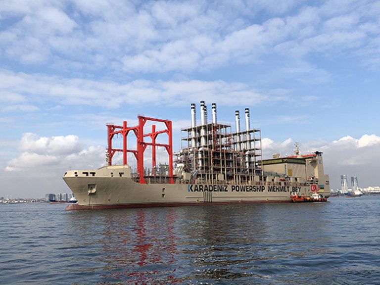 Ukrayna’nın elektriğini yüzer Türk gemisi sağlayacak