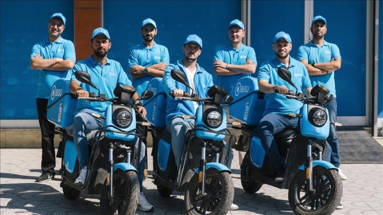 BiSU’nun çevreci filosuna Rakun’dan 100 elektrikli motosiklet