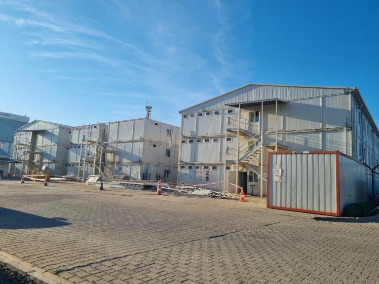 1915Çanakkale Köprüsü’nden 1200 kişilik konteynır kent