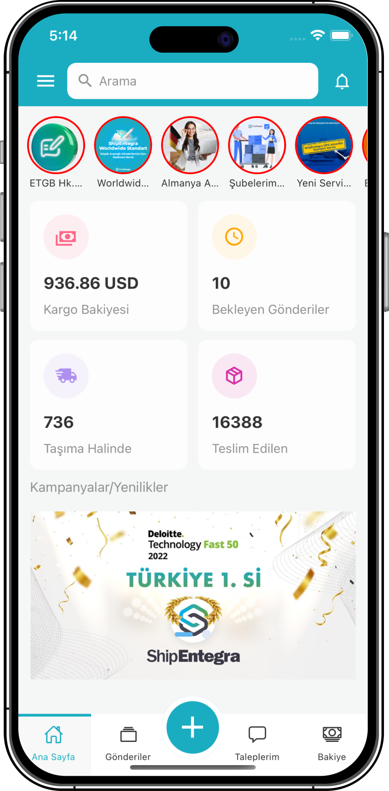 E-ihracatçının ilk mobil uygulaması: ShipEntegra