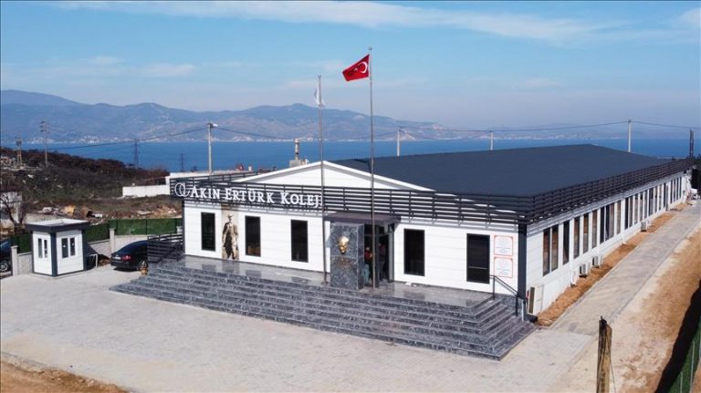 Karmod, Bandırma’da 45 günde okul yaptı