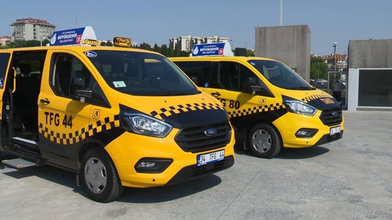 İstanbul’un yeni taksileri yollarda