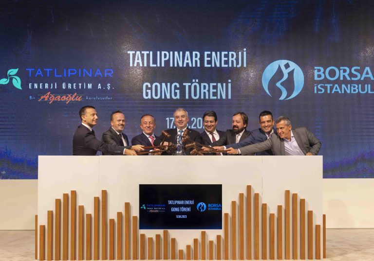 Borsa İstanbul’da gong, Tatlıpınar Enerji için çaldı