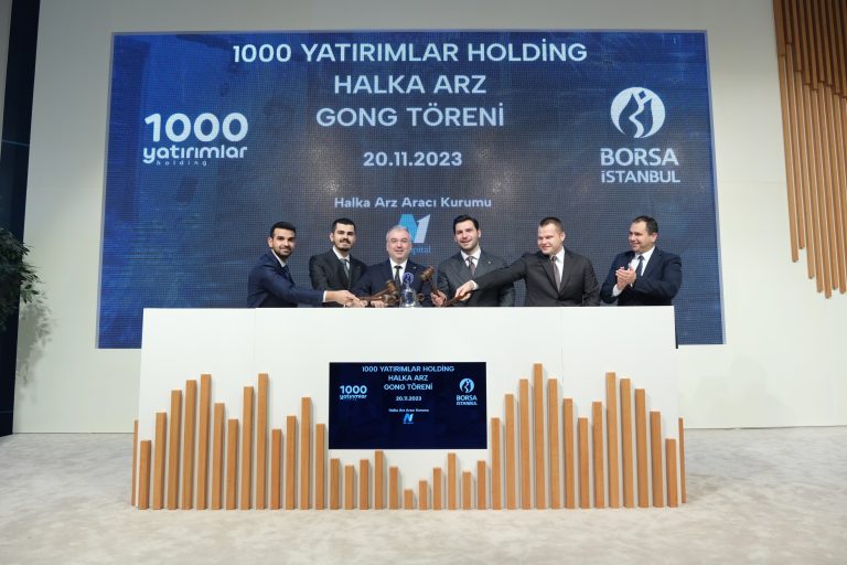 Borsa İstanbul’da gong, 1000 Yatırımlar Holding için çaldı