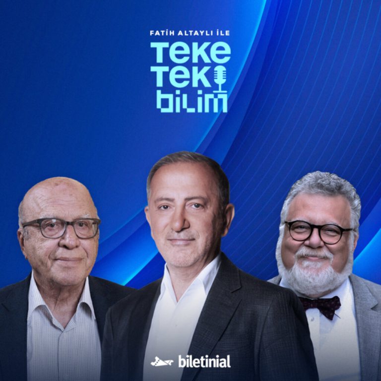 Fatih Altaylı’nın fenomen programı Teke Tek Bilim Biletinial iş birliği ile sahneye taşınıyor