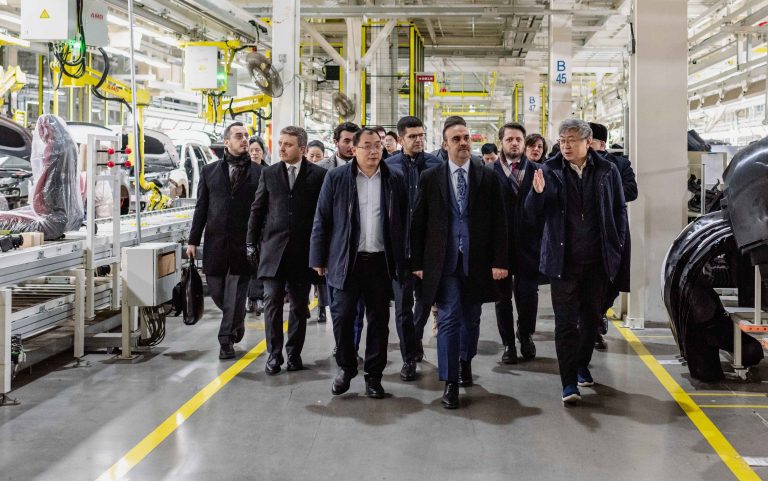 Chery’in Çin’deki merkezine Türkiye’den üst düzey ziyaret