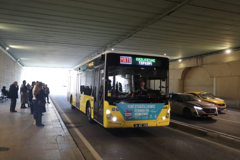 İstanbul’un yeni otobüsleri yollarda