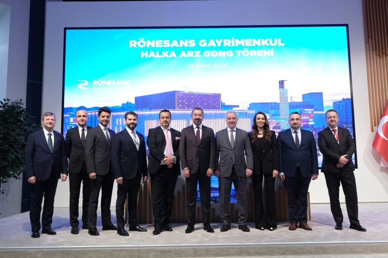Borsa İstanbul’da gong Rönesans Gayrimenkul Yatırım için çaldı