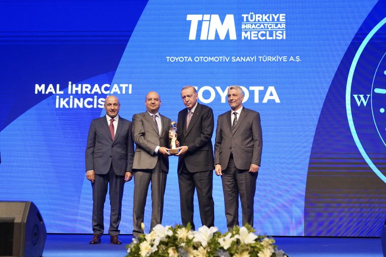 TİM’den Toyota’ya ihracat ödülü