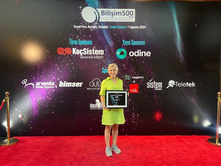 Kolaysoft Teknoloji’ye Bilişim 500’de birincilik ödülü