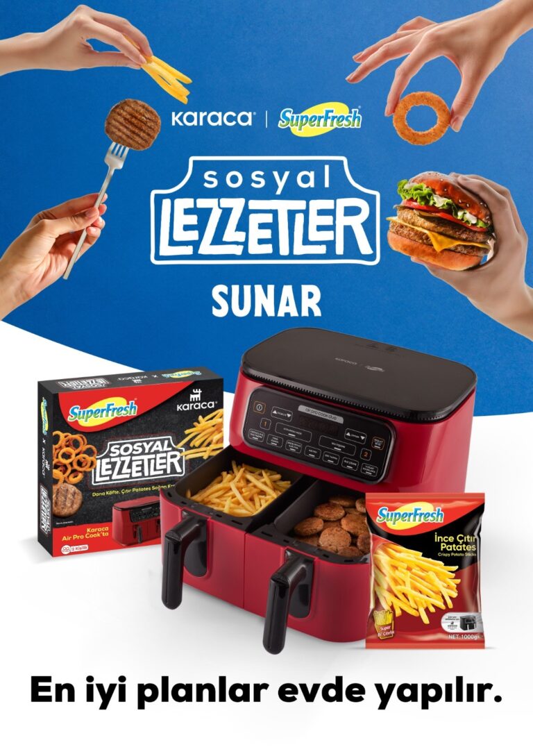 SuperFresh ve Karaca’dan “Sosyal Lezzetler” işbirliği