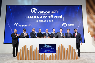 Borsa İstanbul’da gong Kalyon PV için çaldı