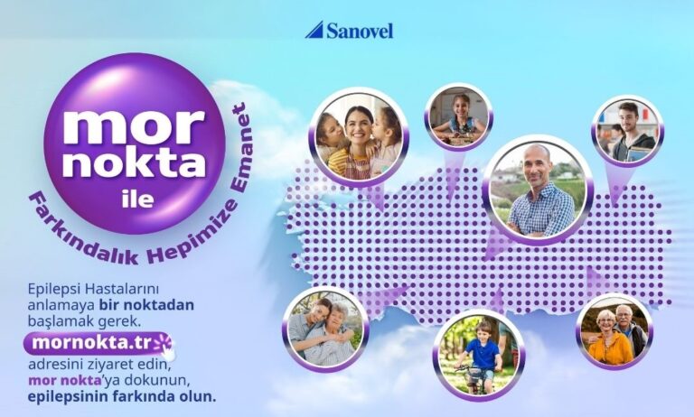 Dünya Epilepsi Farkındalık Günü için Mor Nokta projesi