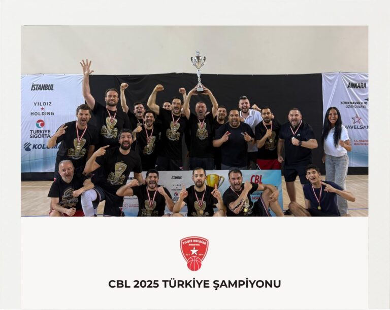 Yıldız Holding Basketbol Takımı  bu yıl da Türkiye Şampiyonu 