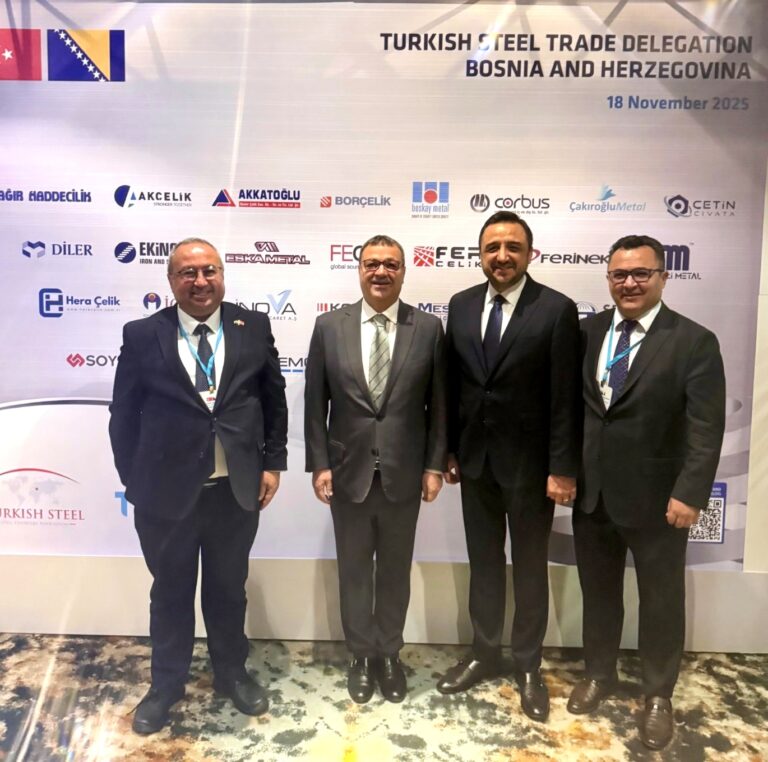 “Bosna’nın alt yapısı da üst yapısı da Türk çelik sektörüyle büyüyecek”