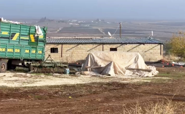 Ahır görünümlü kaçak elektrikli kripto para üretim tesisi!