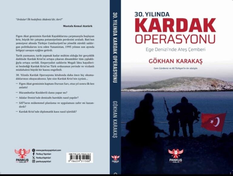 ‘30. Yılında Kardak Operasyonu’  kitabı çıktı