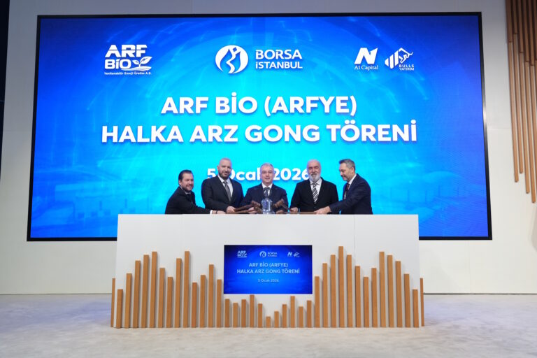 Borsa İstanbul’da yılın ilk gongu ARF Bio için çaldı